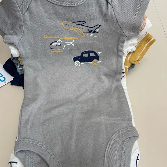 Carters baby boy 5 pack onsies 3m bodysuit NWT - Picture 4 of 6